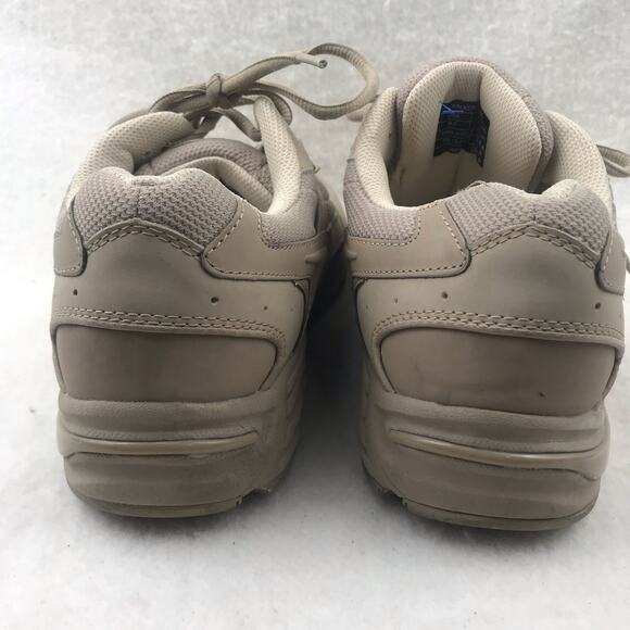 Vionic Womens Walker Taupe Mid-Top Lace-Up Sneaker Walking Shoes Size 9.5 (Wide) - Picture 5 of 10